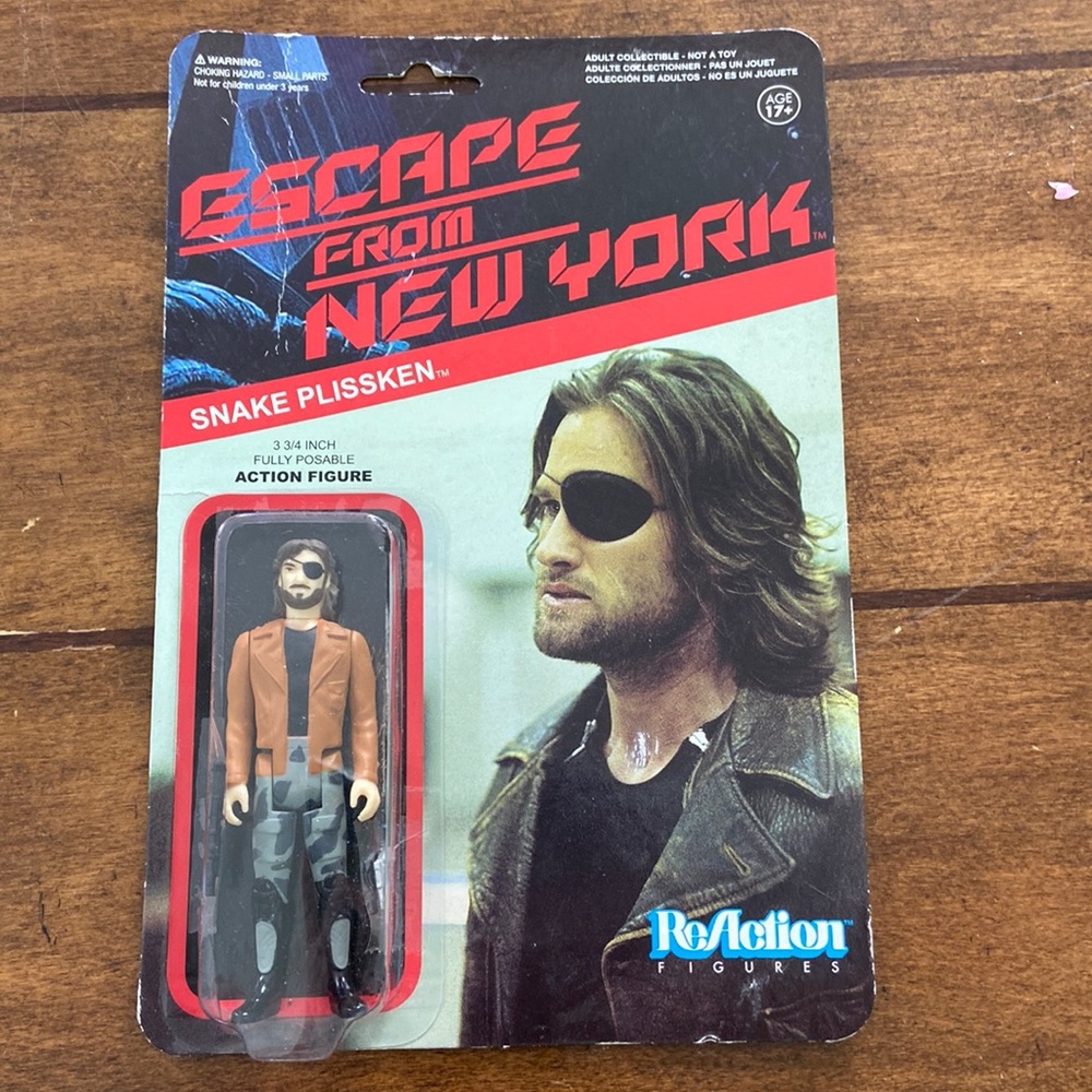 ReAction Figure of Kurt Russell from Escape From New York